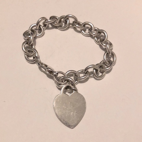 Tiffany & Co. Heart Tag Charm Bracelet - Picture 14 of 15
